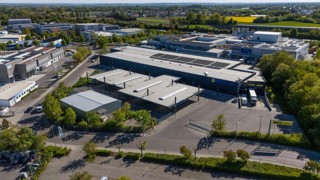Edeka C+C von oben fotografiert